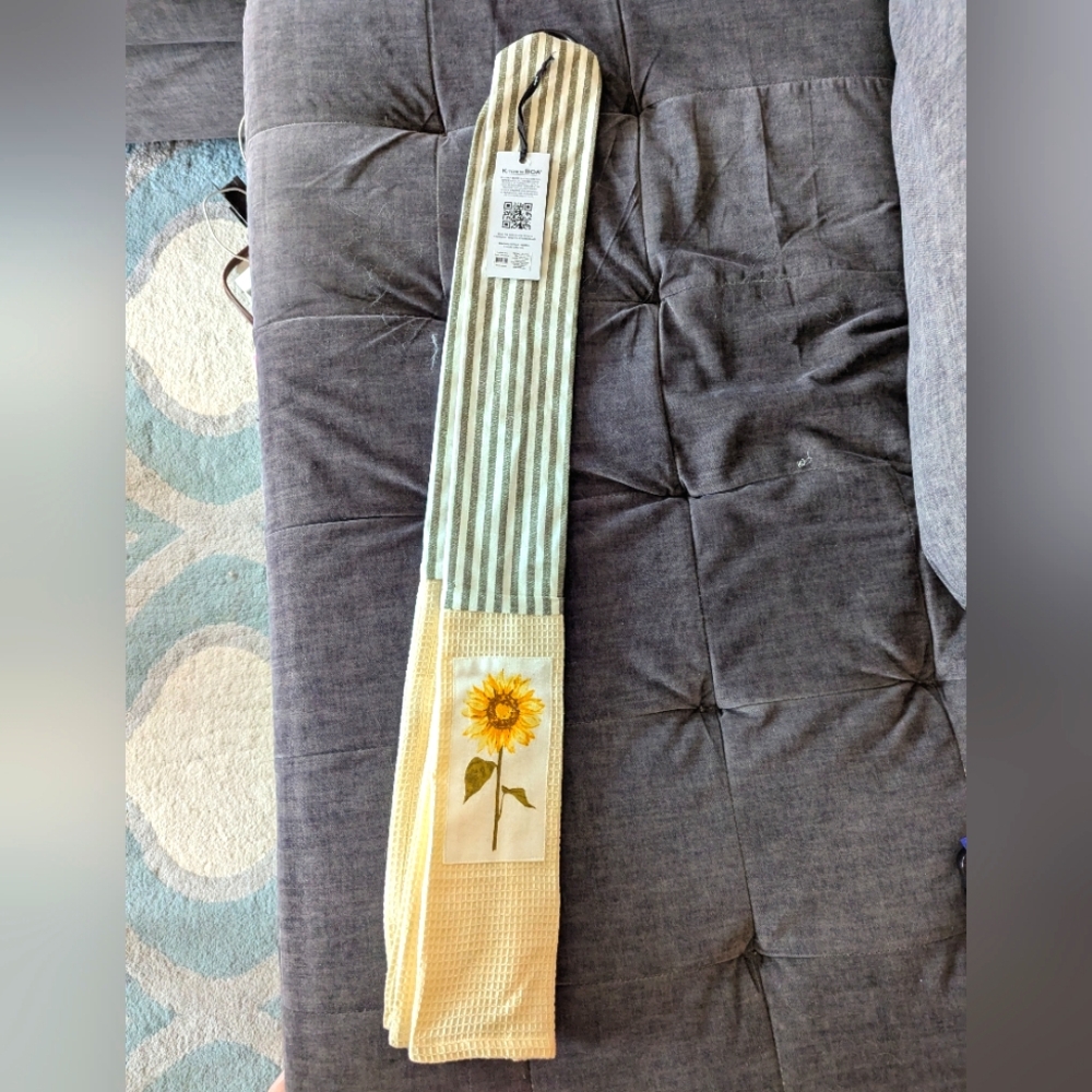 Sunflower Print, Kitchen Cooking Boa